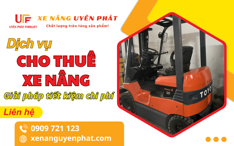 cho thuê xe nâng