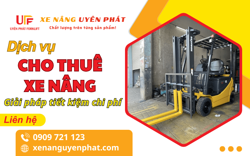 cho thuê xe nâng