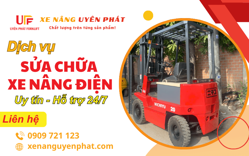 sửa chữa xe nâng điện