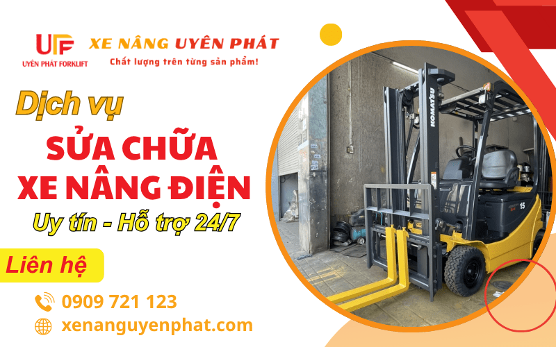 sửa chữa xe nâng điện