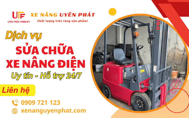 sửa chữa xe nâng điện