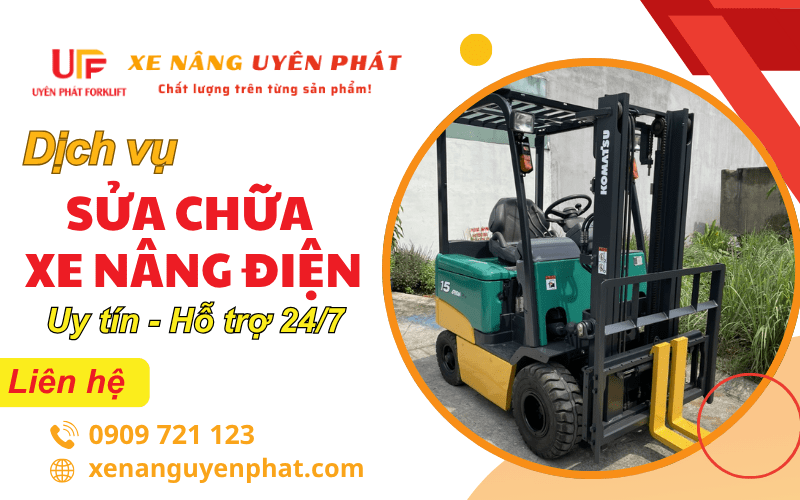sửa chữa xe nâng điện