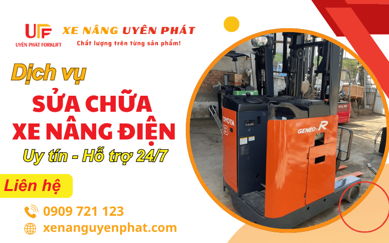 sửa chữa xe nâng điện