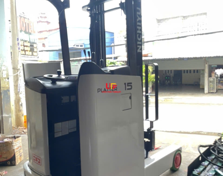 Xe Nâng Điện Đứng Lái NICHIYU