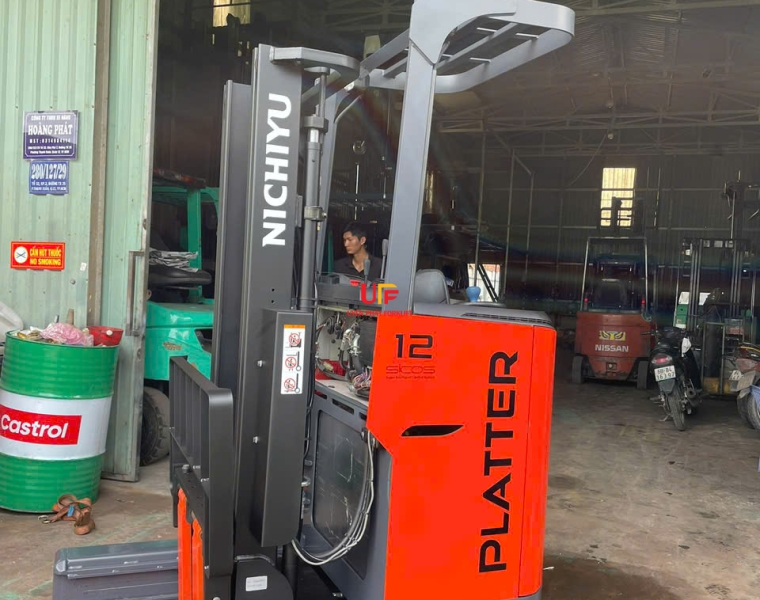 Xe Nâng Điện Nichiyu Đứng Lái